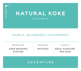 Producer - Natural Koke, Ethiopia