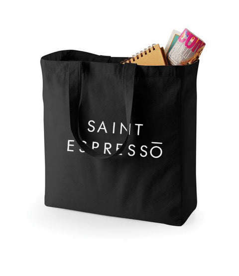 Saint Espresso Tote Bag